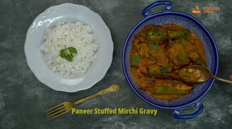 Stuffed Paneer Mirch Recipe